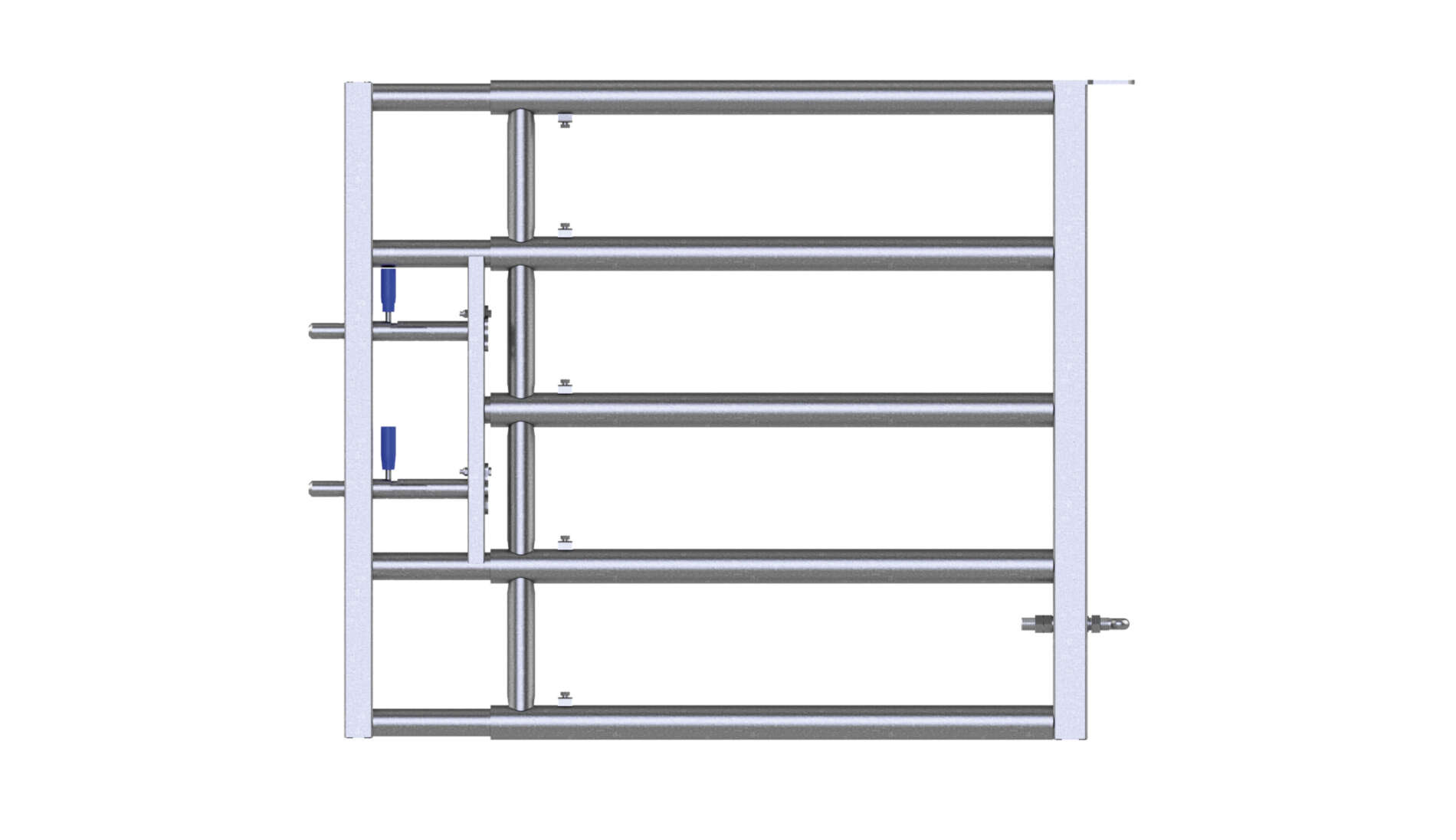 Barrière LV5 verrous anti-retour