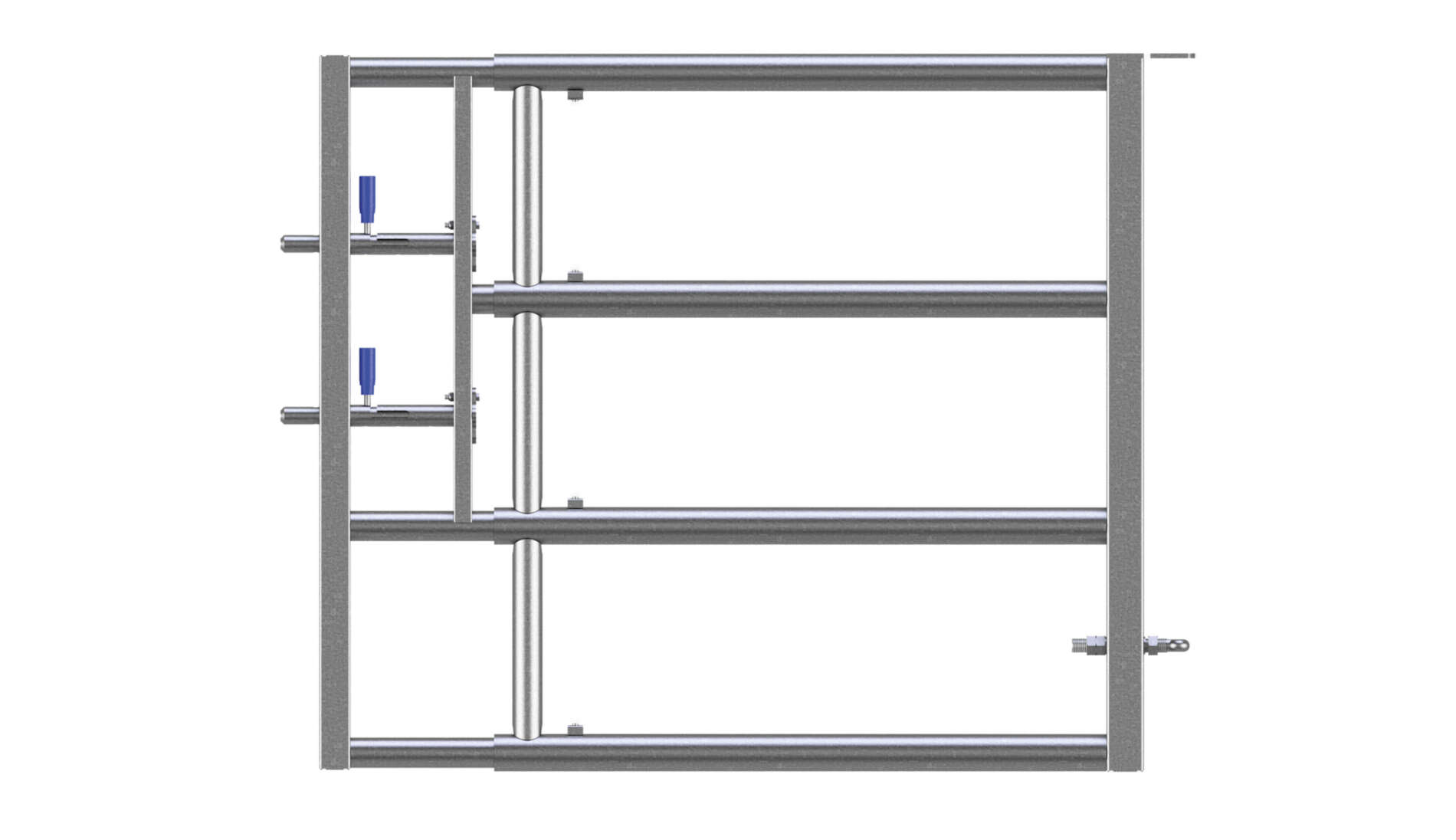 Barrière complète L.V.4 4 tubes