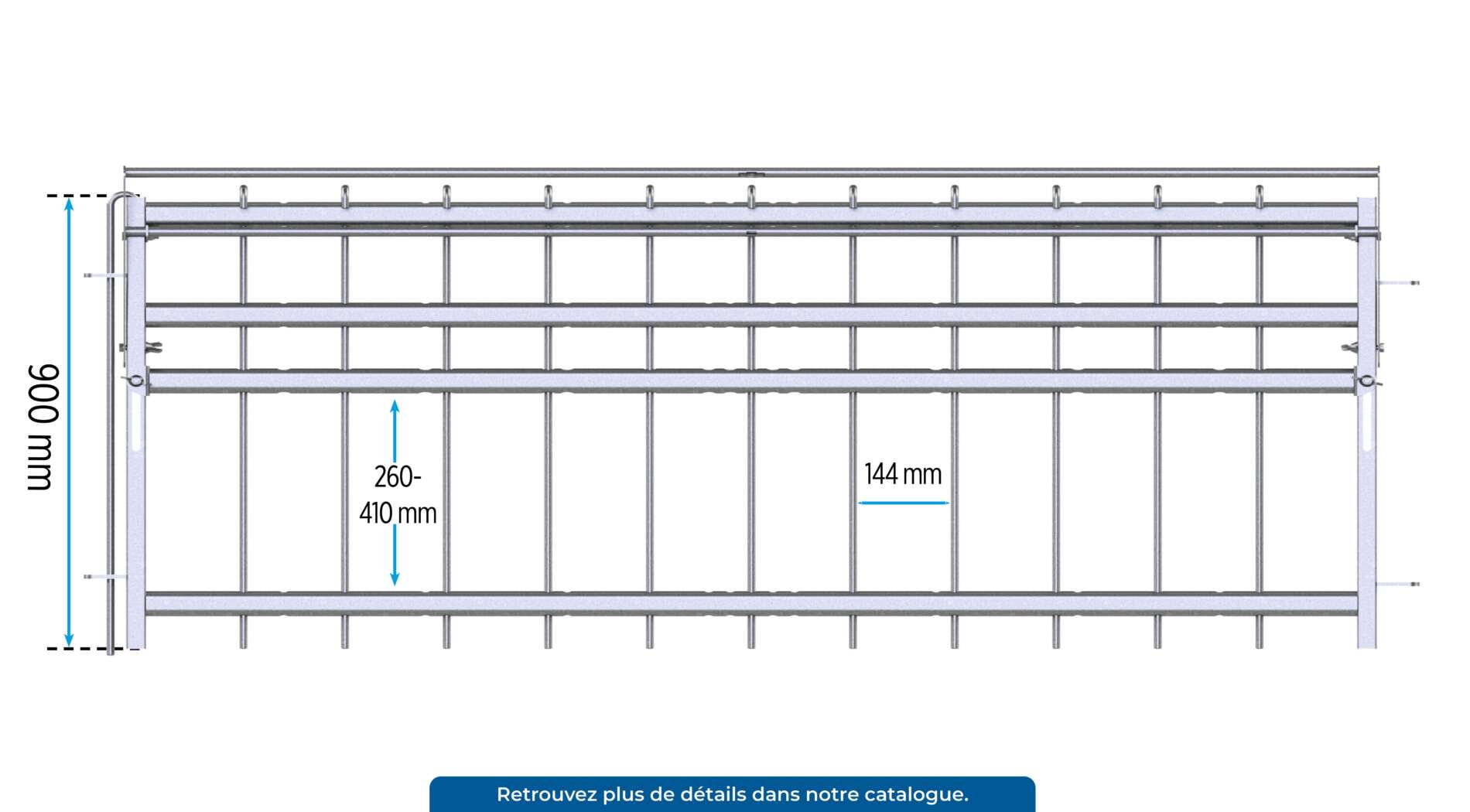 Claie multi-passage agneaux