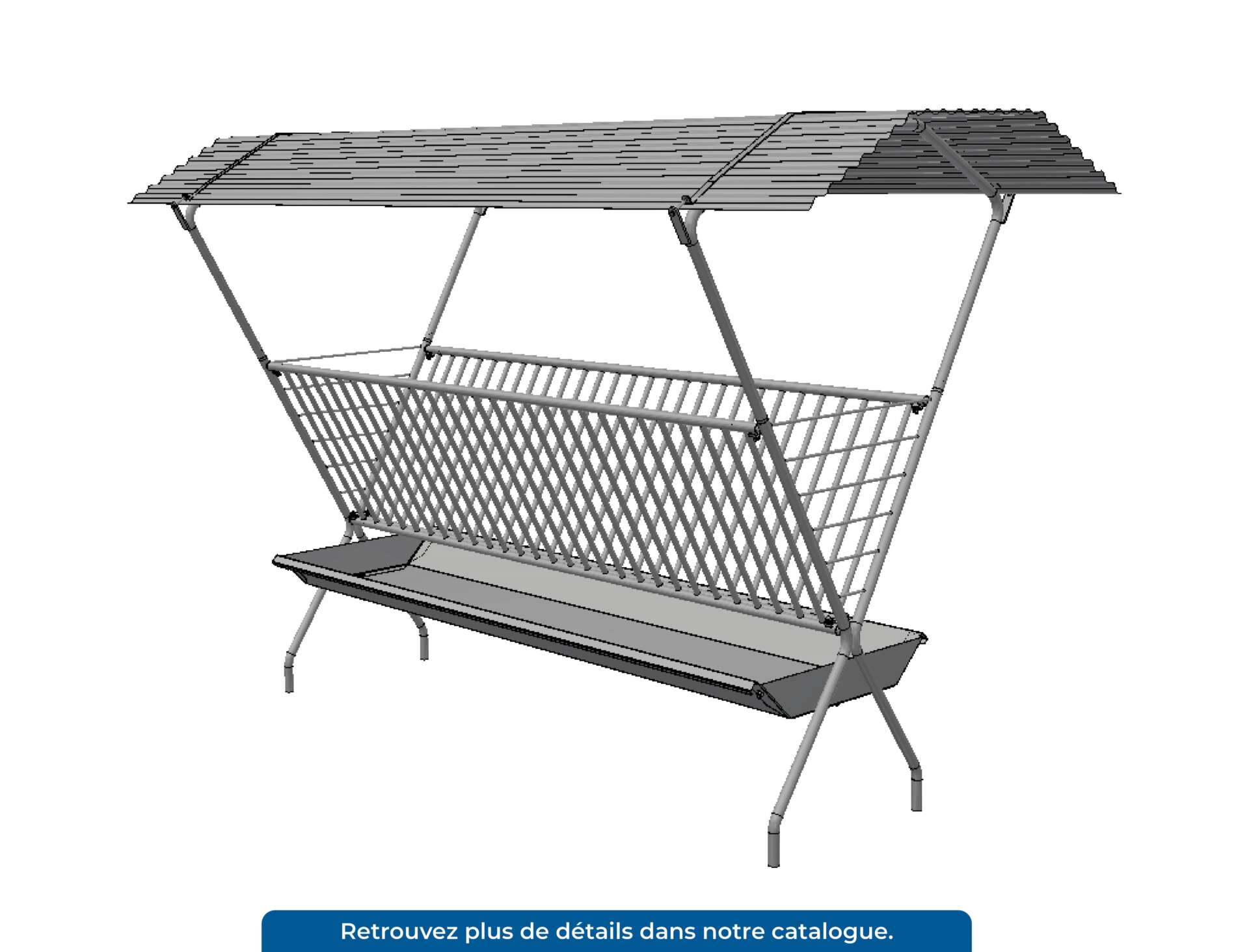 Râtelier extérieur double côtés